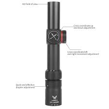 Eagle Eye Optics MARCH Tactical Optical HT1.2-6X24WA Sight Wide Angle Rifle Scope