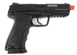 KWA HK45 GBB Green Gas Pistol - Black