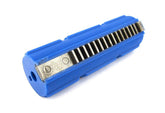 Rocket Airsoft Piston - 15 Carbon Steel Teeth Blue