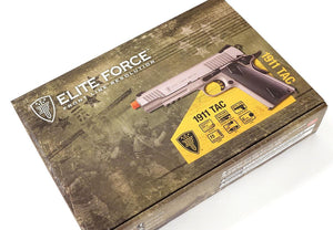Elite Force 1911 Tactical Blowback Gas Gun (CO2) - Stainless Silver