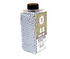 G&G BIO .40g 2700 Rounds Bottle BBs - Grey / White