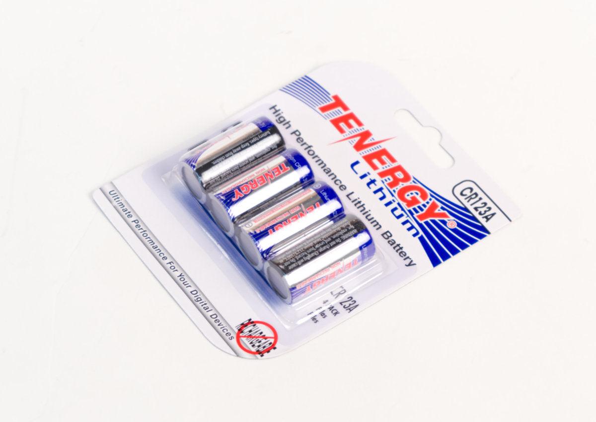 Tenergy CR123A Lithium Batteries (4-Pack) – Airsoft Atlanta