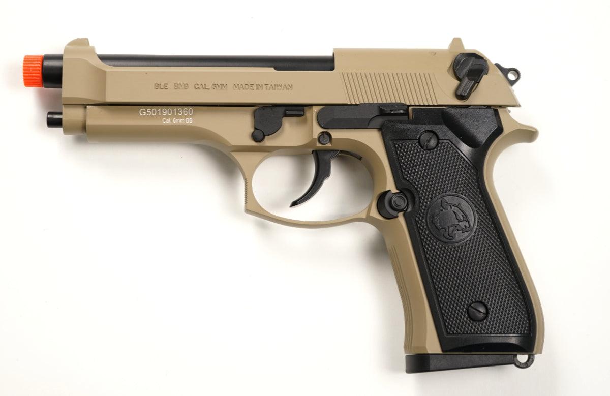 ASG M9A1 Tactical Version Airsoft Pistol Full Metal Heavy Weight