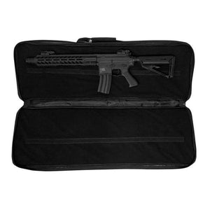 Valken 38 Inch ZULU Gun Rifle Case Bag - Black (Patch Wall)