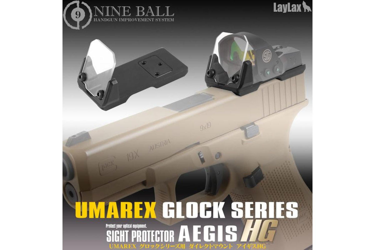 LAYLAX UMAREX Glock Series Aegis HG Direct Mount Optic Shield