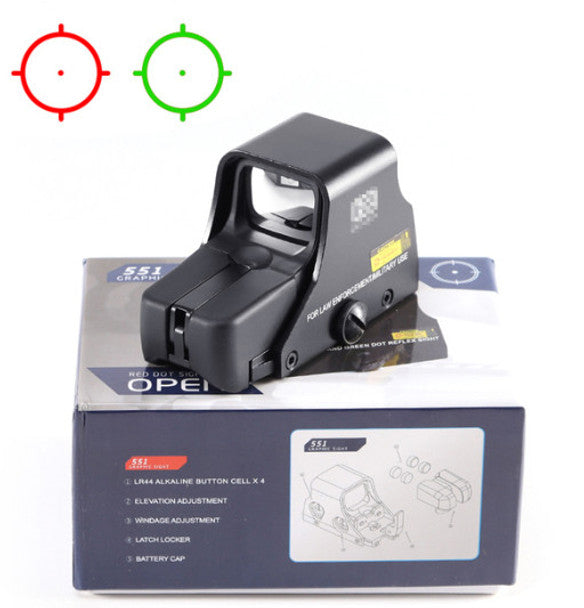 Teagle Optics 551/553 Style CQB Military Tactical Halo Red/Green Dot Combat Sight