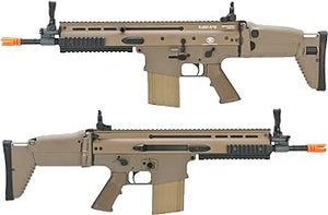 Cybergun FN Herstal SCAR-H CQB Licensed MK17 Gas Blowback Airsoft Rifle by VFC