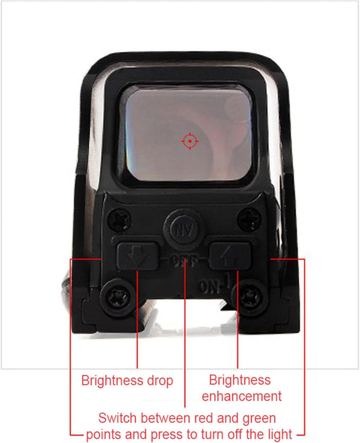Teagle Optics 551/553 Style CQB Military Tactical Halo Red/Green Dot Combat Sight