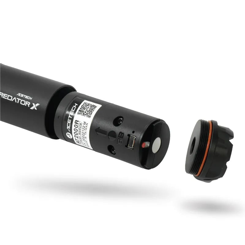 AceTech Predator X Mock Suppressor w/ Rechargeable AT2000R Tracer