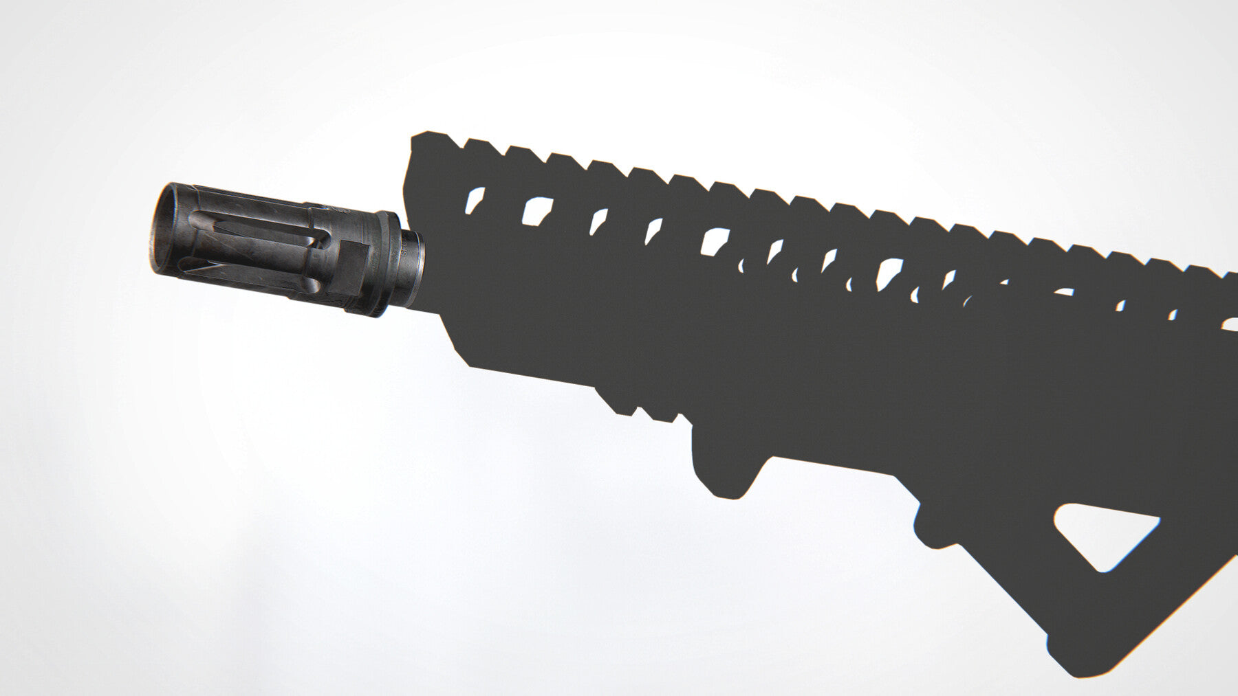 Closed Tine Flash Hider