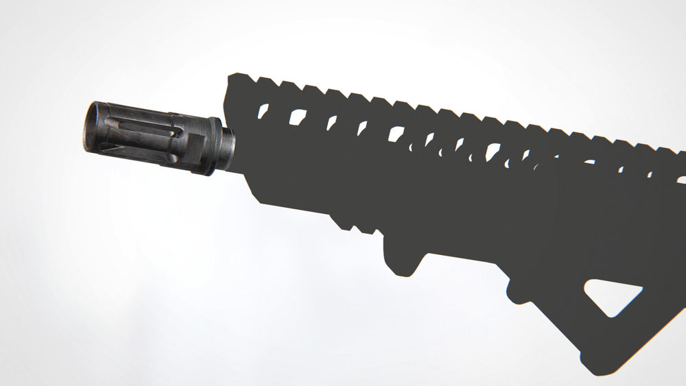 Closed Tine Flash Hider