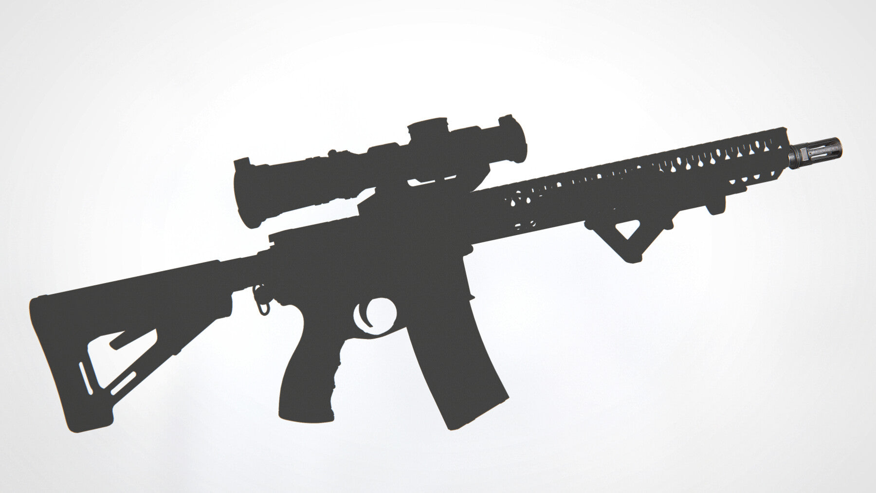 Closed Tine Flash Hider