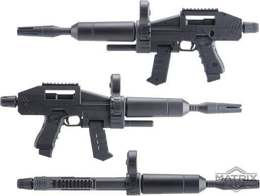 Matrix Beam Rifle Conversion Kit for Elite Force GLOCK Series GBB Pistols (Kit Only)