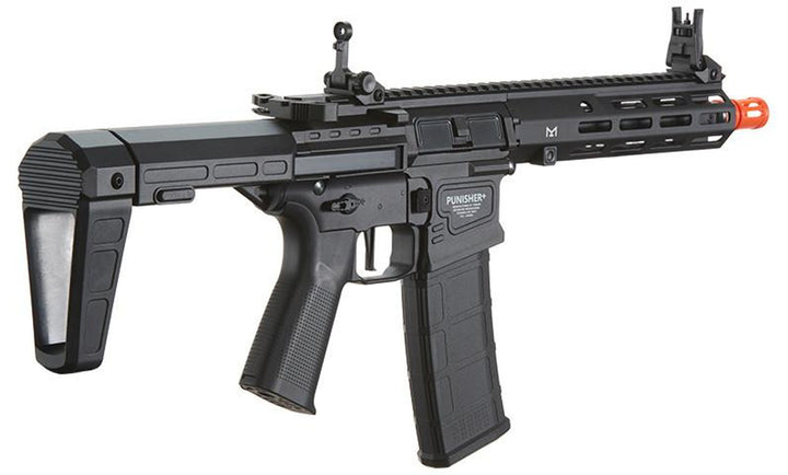 Poseidon Punisher 9" PDW AEG Airsoft Rifle w/ Medusa Mosfet