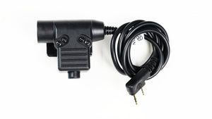 WADSN WU94 Style Tactical PTT w/ Headset Adapter (Kenwood)