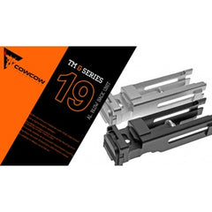 COWCOW ALUMINUM BLOW BACK UNIT FOR MARUI G19, G17 GEN.4 GBB (BLACK)