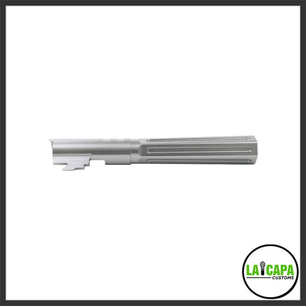 LA Capa Customs 4.3 Aluminum “HEXCUT” Outer Barrel for Hi Capa