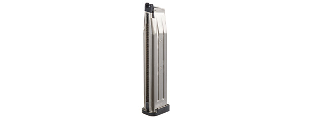Lancer Tactical Knightshade 45 Round Hi-Capa Green Gas Magazine - (Silver)