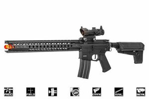 Krytac War Sport Licensed LVOA-C M4 Carbine AEG Rifle - Black