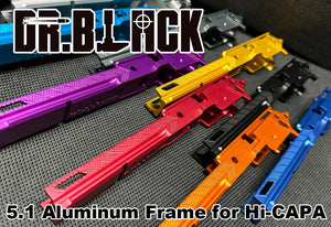 Dr. Black "Frame-05" Custom Aluminum Frame for 5.1 HiCapa TM