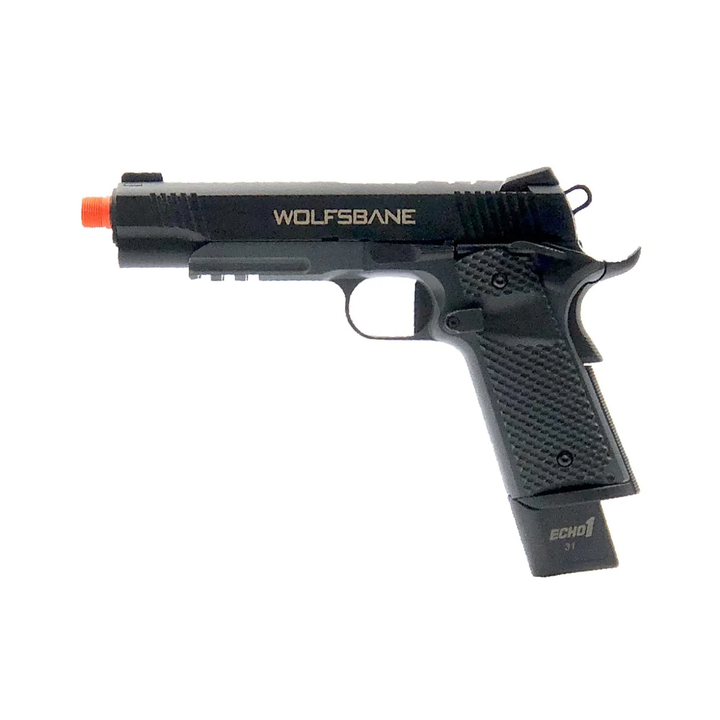 Echo 1 Wolfsbane Hi-Capa 1911 Green Gas Blowback Pistol