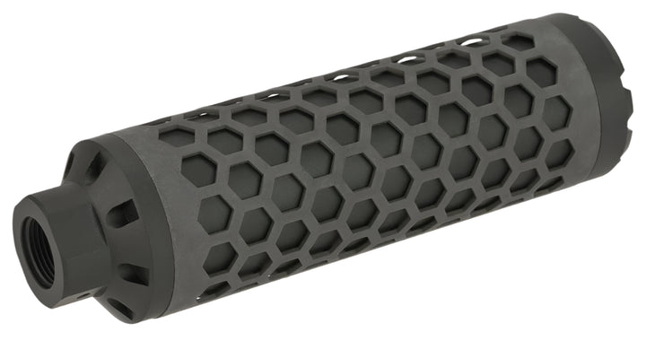 Angel Custom HIVE Airsoft Suppressor Barrel Extension - 130mm Black