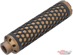 Angel Custom HIVE Airsoft Suppressor Barrel Extension - 160mm Desert Earth