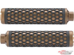 Angel Custom HIVE Airsoft Suppressor Barrel Extension - 160mm Desert Earth