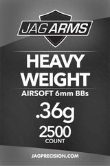 JAG Arms BB Heavy Weight .36 gram 2500rd Black