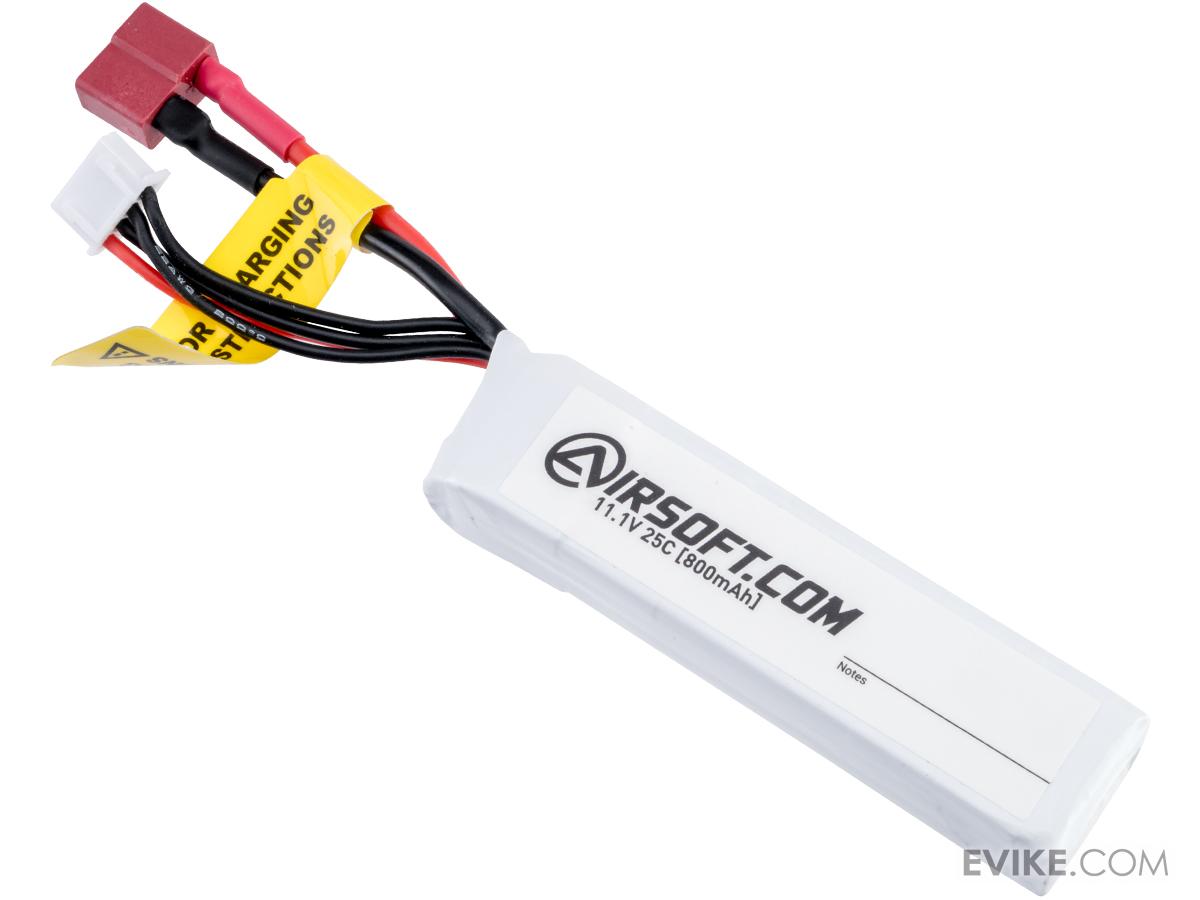 Airsoft.com 11.1v High Performance Airsoft Battery 800mah Deans