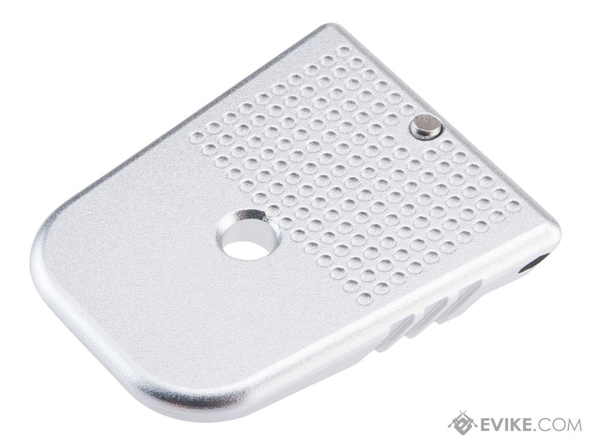 CowCow Technology Low Profile CNC Aluminum Dot Matrix Magazine Base Plate for TM Hi-Capa Pistols