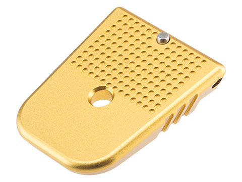 CowCow Technology Low Profile CNC Aluminum Dot Matrix Magazine Base Plate for TM Hi-Capa Pistols