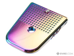 CowCow Technology Low Profile CNC Aluminum Dot Matrix Magazine Base Plate for TM Hi-Capa Pistols