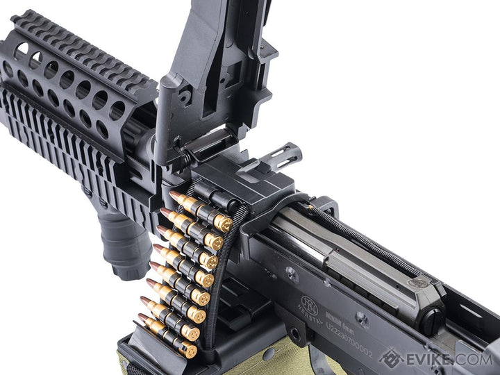 A&K x SP Systems Custom FN Licensed MK46 Mod.1 Airsoft AEG Light Machine Gun by Cybergun