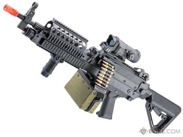 A&K x SP Systems Custom FN Licensed MK46 Mod.1 Airsoft AEG Light Machine Gun by Cybergun