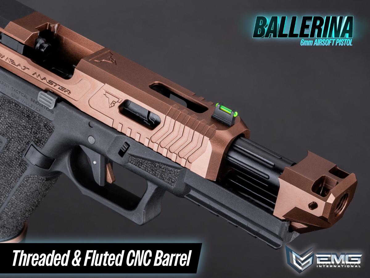 EMG x Taran Tactical Innovations CNC Ballerina Gas Blowback Airsoft Pistol