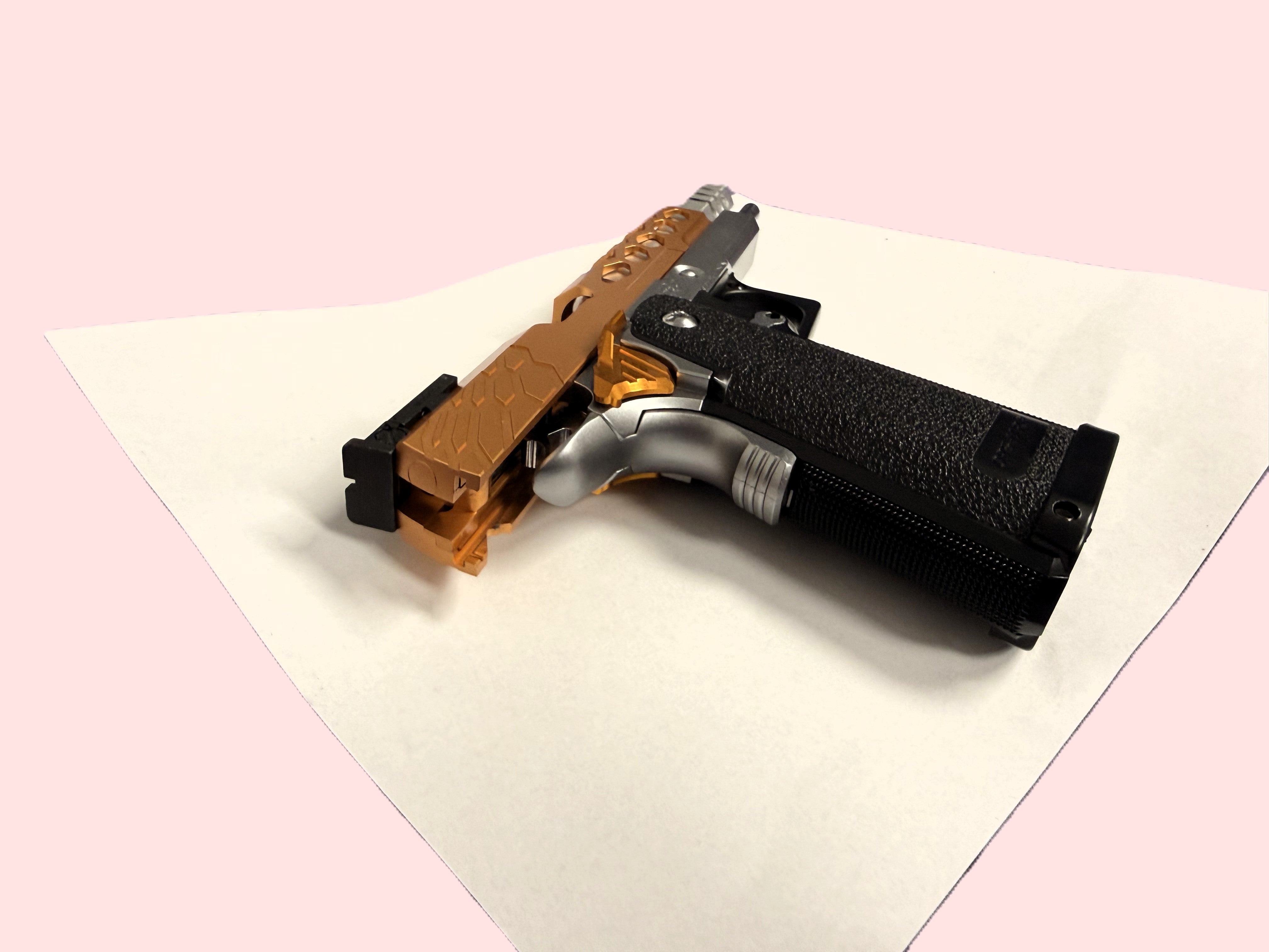 AA Custom Pistol "Creamsicle"