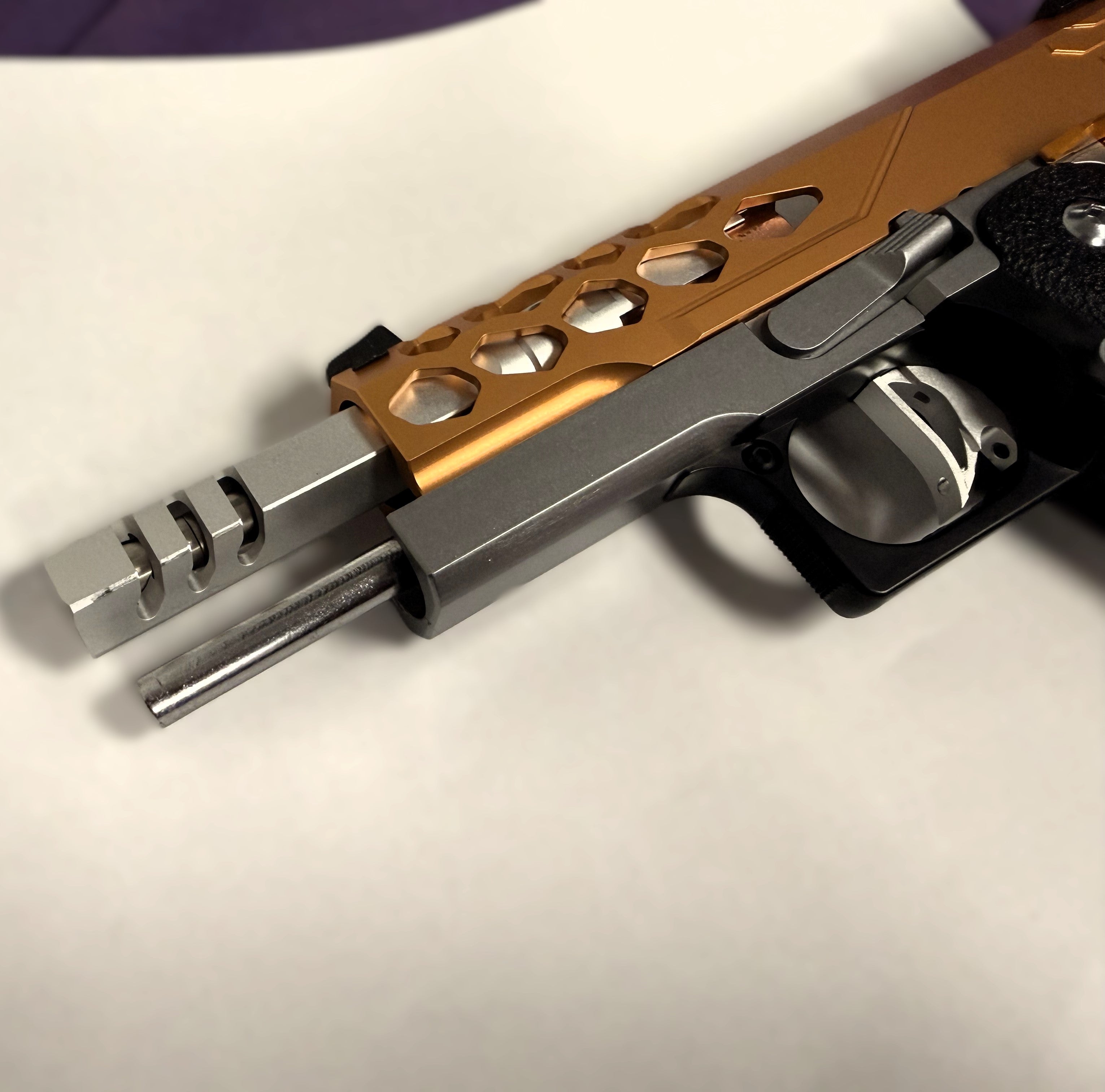 AA Custom Pistol "Creamsicle"