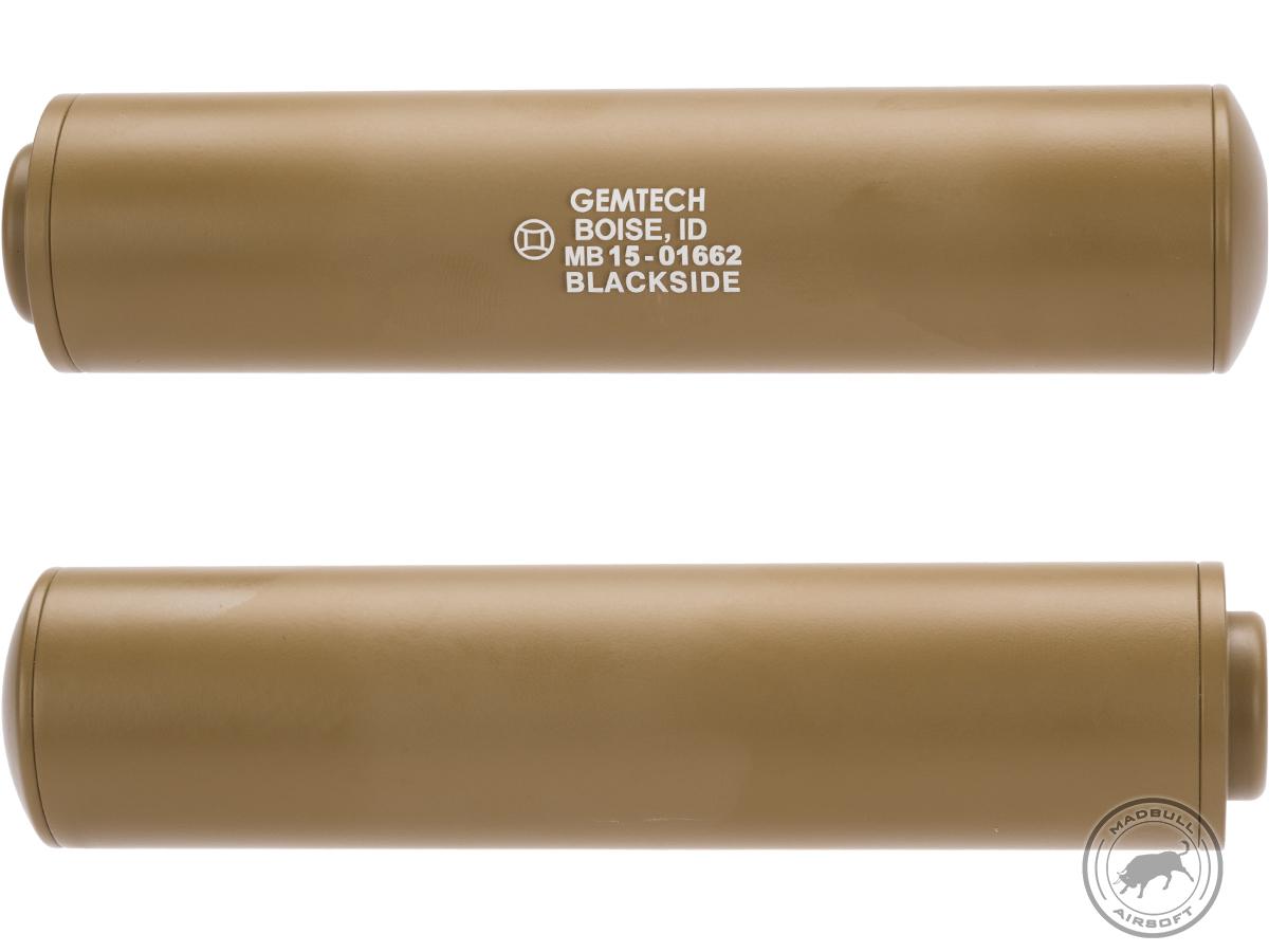 Madbull Gemtech Blackside Mock Suppressor (Color: Black / 14mm