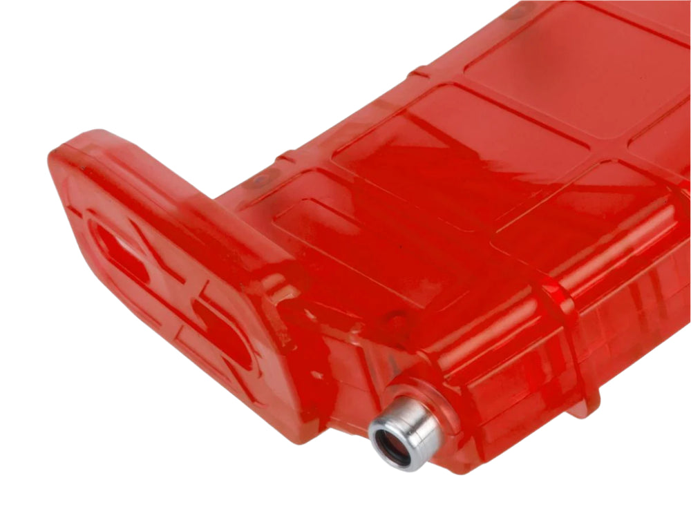 6mmProShop Barrett Licensed Special Edition 500 Round Rifle Mag Size Airsoft Universal BB Speed Loader (Color: Barrett Special Edition Red)