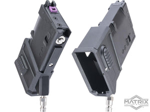 Matrix x T8 x SP Systems CNC HPA Magazine Adapter for Tokyo Marui MWS Gas Blowback Airsoft Rifles