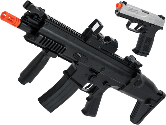FN Herstal Licensed SCAR-L Airsoft AEG and FNS-9 Pistol Starter Kit