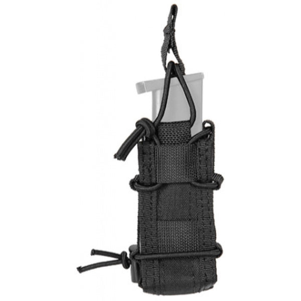Lancer Tactical Single Pistol Magazine Pouch - BLACK