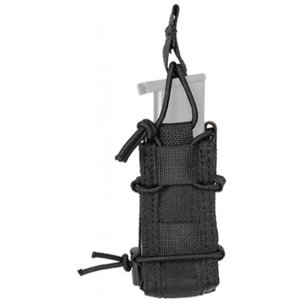 Lancer Tactical Single Pistol Magazine Pouch - BLACK