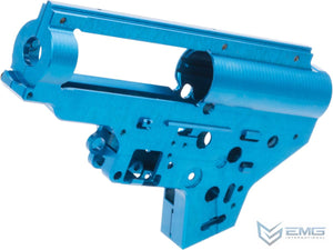 EMG x Retro Arms CZ Billet CNC 8mm Ver.2 Gearbox Shell for M4 - Blue