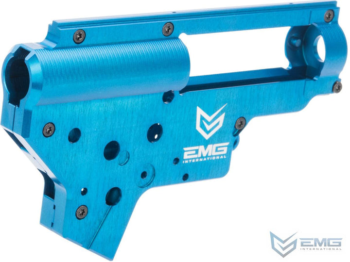 EMG x Retro Arms CZ Billet CNC 8mm Ver.2 Gearbox Shell for M4 - Blue