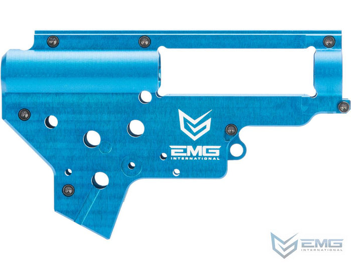 EMG x Retro Arms CZ Billet CNC 8mm Ver.2 Gearbox Shell for M4 - Blue