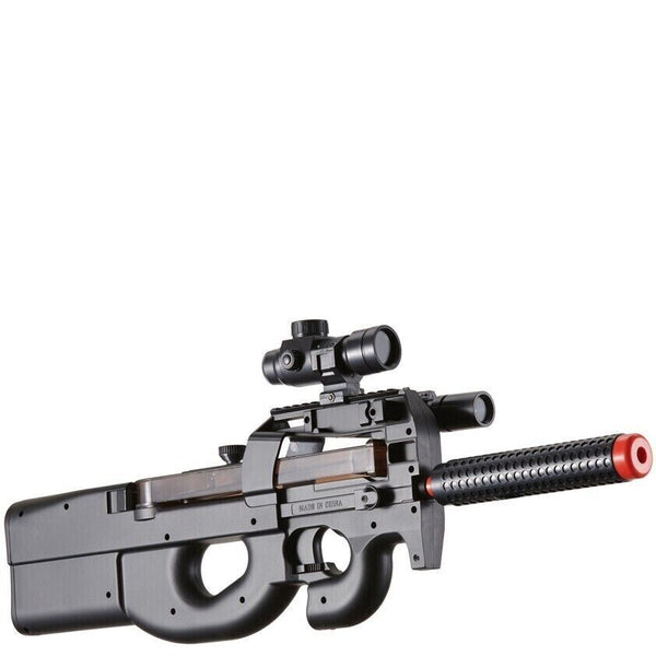 Auction One Air Soft Well D90f Full Auto Electric Sub Machine Airsoft P90