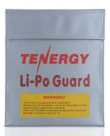 Tenergy and Fire Resistant LiPo Guard Charging / Storage Bag