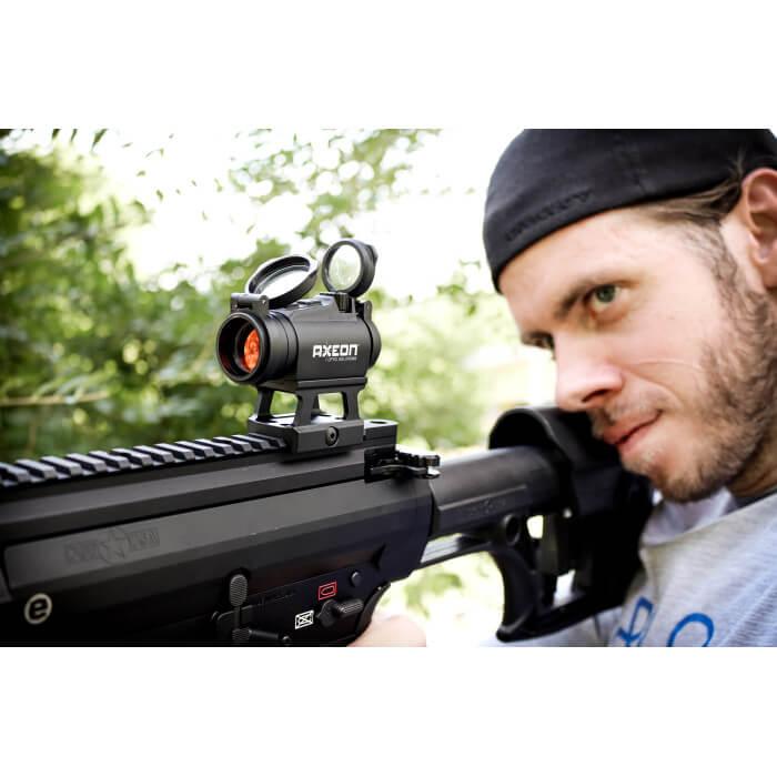 Elite Force AXEON OPTICS MDSR1 MICRO DOT SIGHT w/High Riser Mount